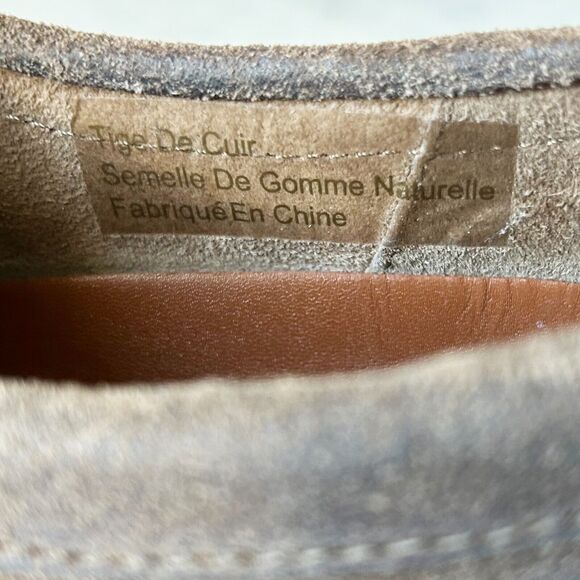 Vintage Clarks Original Wallabees Suede Leather Crepe Sole - Womens' Size 7 - Picture 8 of 8